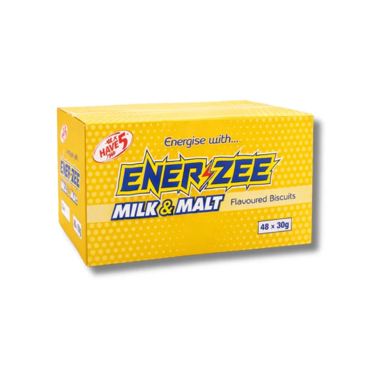 EnerZee Milk and Malt biscuits wholesale case