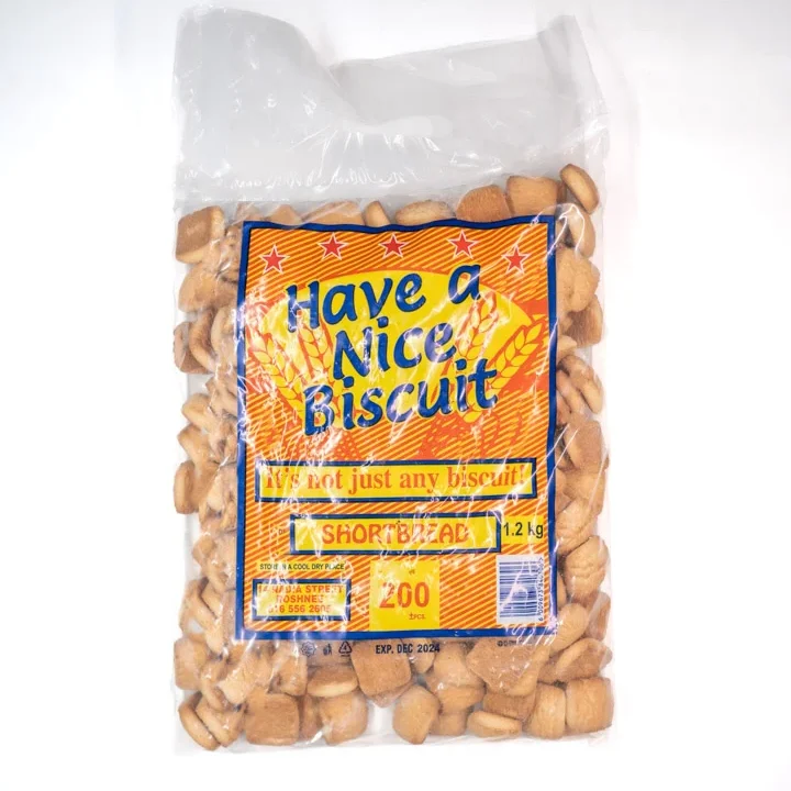 Have a Nice Biscuit shortbread 200 piece bulk bag